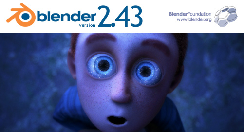 Blender 2.43 splash screen